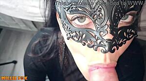 Amateur MILF Swallows Monster Cum Load From Biggest Cock - Millie Fox!