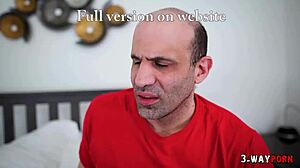 Busty Blonde Milf Ass-Nailed in Wild 3-Way Action