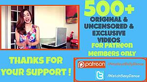 Bigger Silicone Boobs Cam Girl Dances Sexy Red Dress Post Implant Fuck Tease.