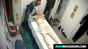 huge cum explosion blasts after intense massage pounding