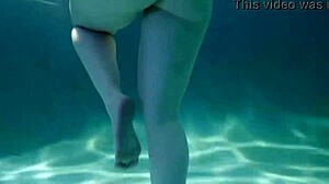 does sunny lane's underwater pool suck drain your cock?