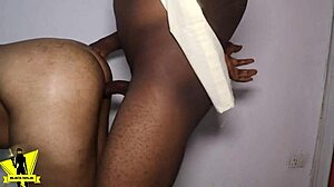 BLACK NINJA ROCKS NEIGHBOR HARD AND CUMS!