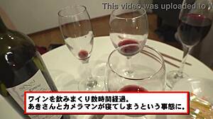 proper japanese wife ex-sommelier loves big cock begs three creampie cumshots part 1