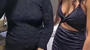 Friends Chatting Turns to Exhibitionist Flashing and Hard Vara Action