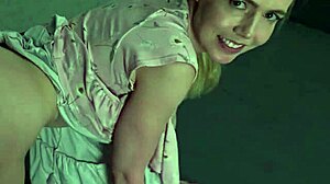 big ass kinky slut rebel rhyder chugs massive piss enemas then flips into acrobatic somersaults