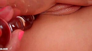 summer's fingering her wet pussy solo and it feels sooo good sapphix style...