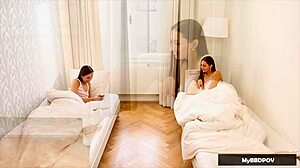 horny czech kari kitty dildo fuck each others tight pussies!