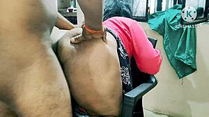 Desi Indian Mom Fucks Horny Neighbor Boys Doggystyle with Big Tits Swinging