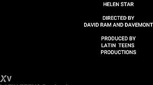 Helen Star's Ass Destroyed by Big Black Cock DAP with Pussy Gaping