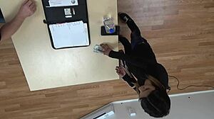 Mandy Mynxx Delivers Choking Deepthroat Gagging Blowjob on Hard Cock