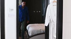 imagine bound teen choking on cock before brutal pounding unleashes