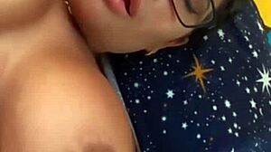 Real couple bangs huge tits latina in motorhouse with monster cock wet!