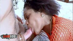 Why Not Slam Shania's Tight French Black Pussy and Ass On Bed?