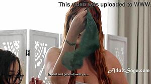 Lauren Phillips Overwhelmed by Forbidden Lesbian Lust and Steamy Scissoring