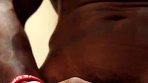 Hallelujah Johnson Worships Massive Black Hairy Monster Cock Frenzy