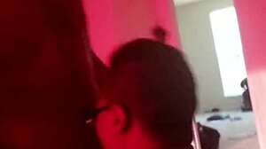 hubby rams big cock deep into best friend's juicy ebony ass doggystyle