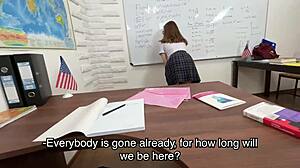 you forgot homework again so teacher mommy punishes with taboo skinny student roleplay