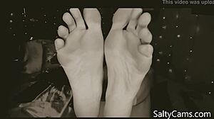 Lick my toes lover as you crave every inch