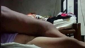 innocent massage turns into wild creampie pounding with big cock