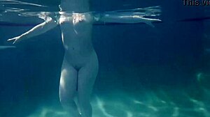 does sunny lane's underwater pool suck drain your cock?