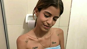 Skinny Sexy Girl Milks And Sucks Huge White Cock For Hard Pounding Fuck?