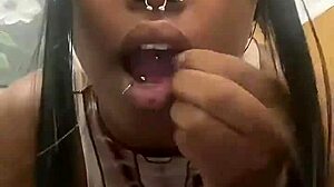 Part one of carefully removing my piercings during the doctor's examination