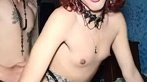 real femboy crossdresses as ladyboy shemale in update 167