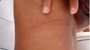 i rosa opened my pussy and fingered my tight asshole gently