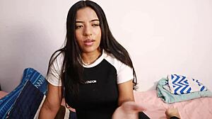 Hardcore POV Creampie Pounds Colombian Latina's Huge Ass First Time Amateur