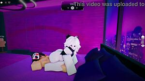 Chico Uses My Body To Drain His Huge Cock In Roblox Game