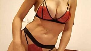 Tildzo captivates as hottest Serbian pornstar shaking big ass and wet pussy in lingerie