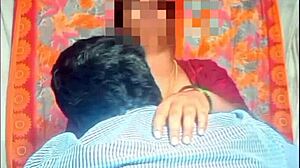 indian teacher kisses student passionately in dorm