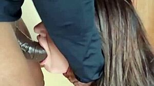 damn i didn't expect to fuck brazil's biggest pussy this easy in the dorm