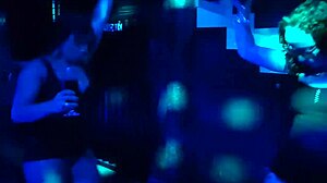 i found two hotties in short dresses with anal plugs and brought them home for creampie fun