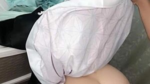 Virgin Stepdaughter Offers Huge Tits and Curvy Body for Taboo First Time Roleplay