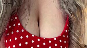 step mom offers big natural tits for titty fuck only no pussy