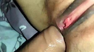 I feel every intimate detail of wife's open ass holes up close