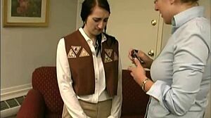 Ever Wonder Why Samara Mae's Bare Scout Ass Begs for That OTK Spanking Humiliation?