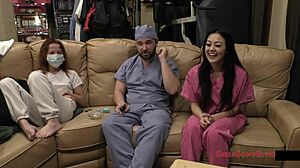 your nurse blaise celeste starts yearly physical exam now