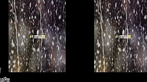 chrissy fox dives into virtual reality blonde european piss adventure