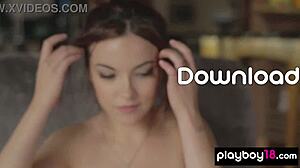 i love elizabeth marxs' huge natural tits stripping as cybergirl