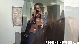 think you can take my rough bisexual strapon pegging?