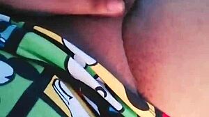 Trans Sola's Crossdressing Masturbation Thrills