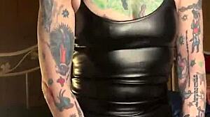 Hotink4u Milf Orgasms Explosively Riding Massive Dildo Hard!