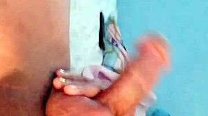 Trans Sola's Crossdressing Masturbation Thrills