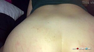 cum dripping down my fat ass cheeks in slow motion closeups part 1