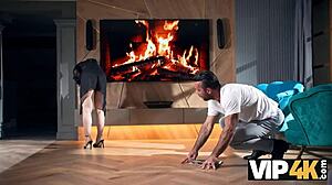 will seductive teen olivia zlota's ass shake lure stepdaddy into cheating fuck?