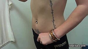 adorable czech nympho seduced in mall gets hardcore pov pounding