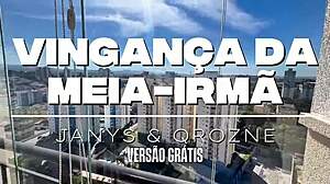 brazilian stepsis janys begs for cock pics on her pretty face