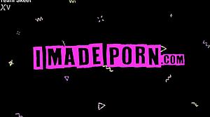 CZECH SLUT RIDES COCK COWGIRL IN HOTEL WITH SHAVED PUSSY AND TITS